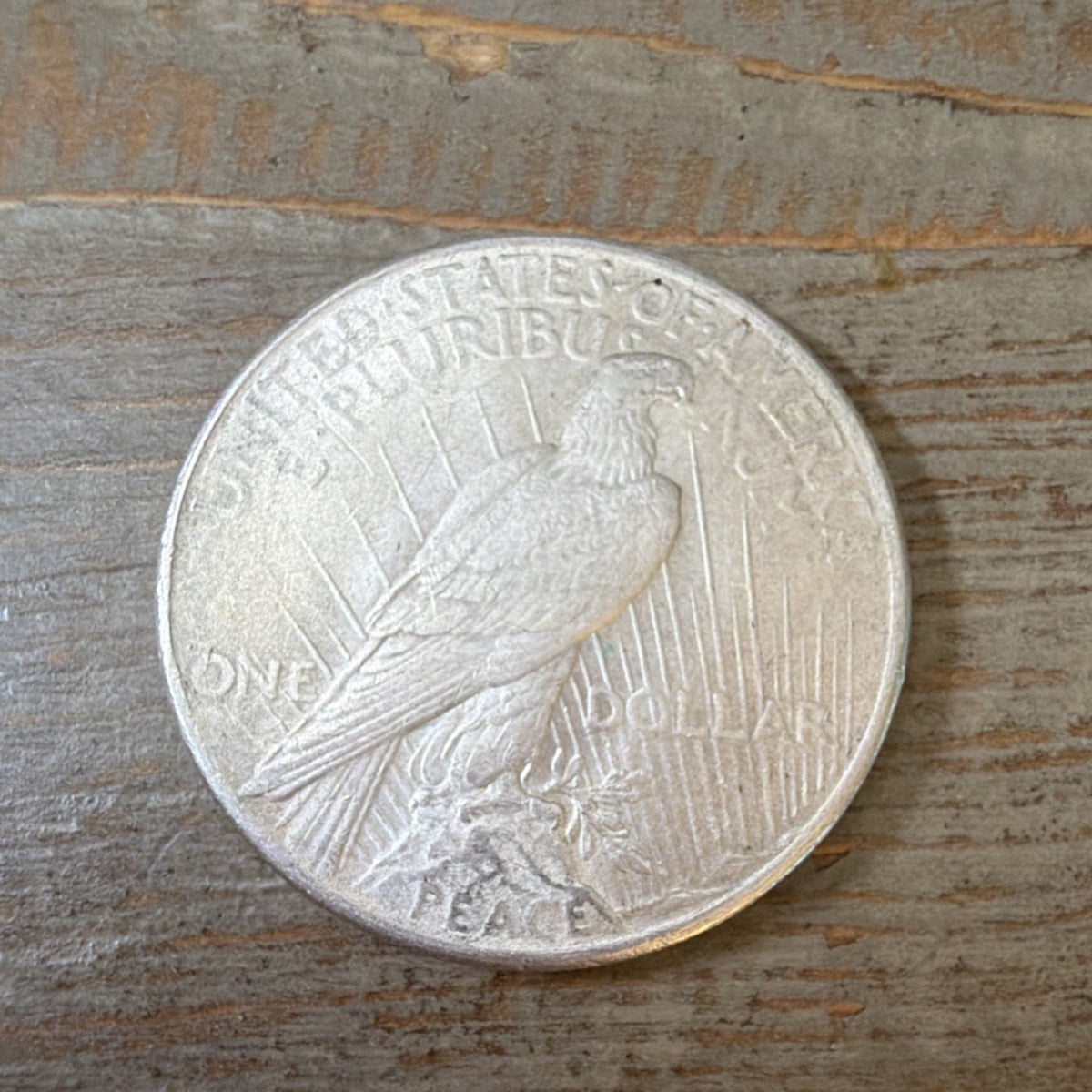 1925 Peace Dollar $1 Silver Coin Business Strike Circulated Uncertified
