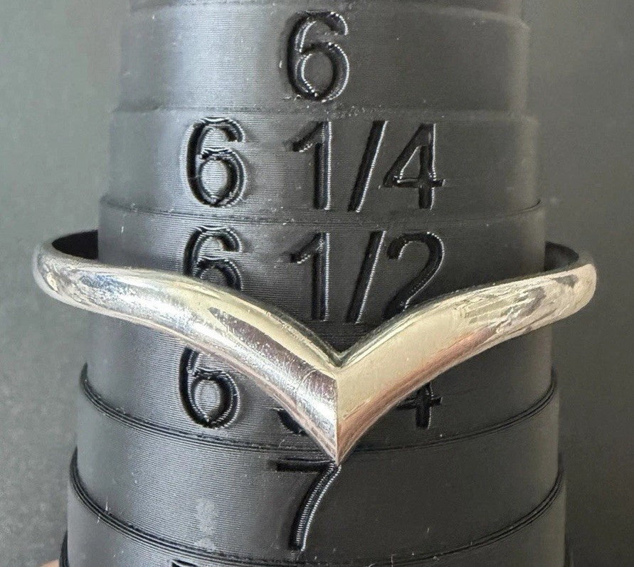 Vintage Avon Silver Tone Cuff Bracelet Signed Adjustable 