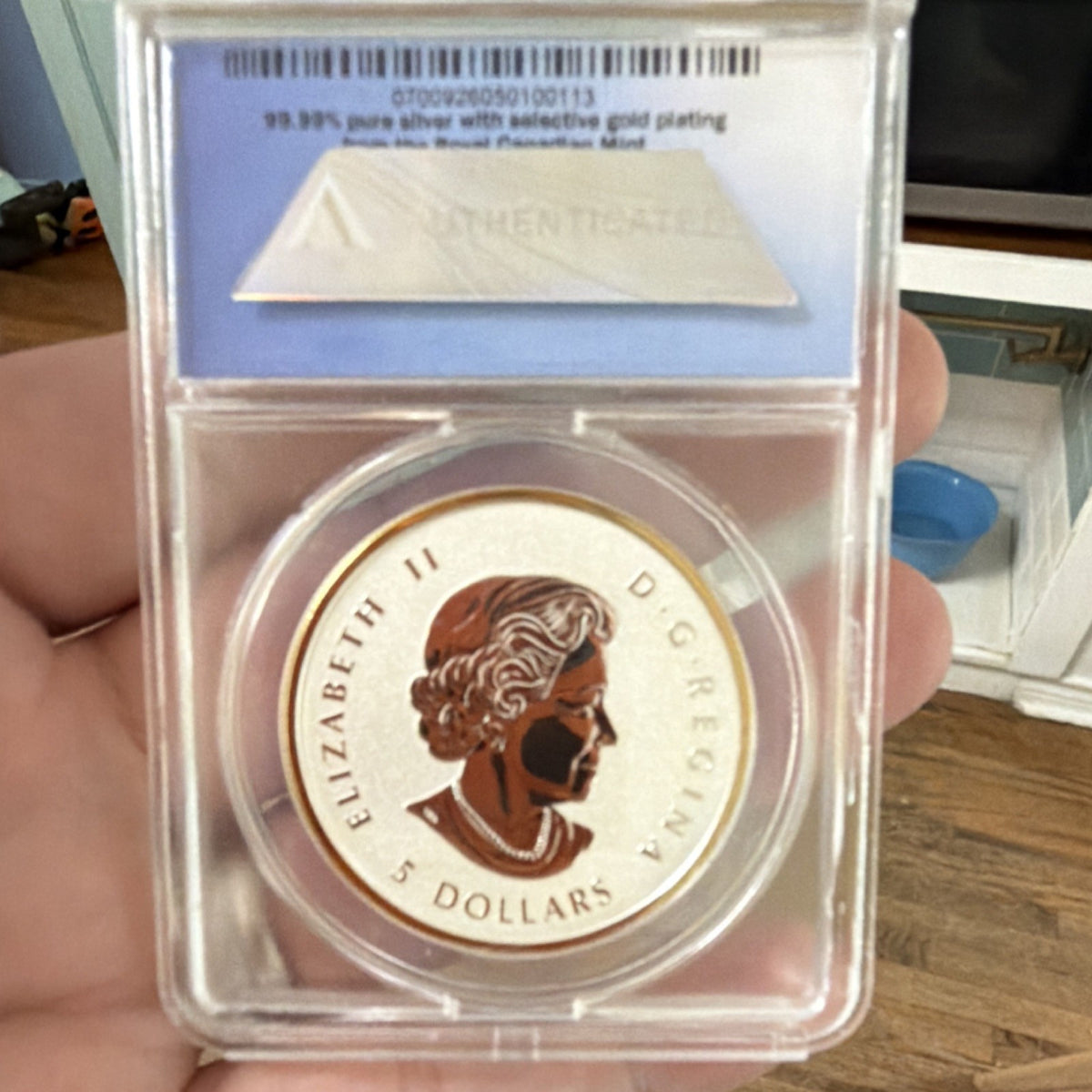2014 Canada $5 Silver Maple Leaf 1 oz .9999 ANACS RP70 DCAM First Release #113