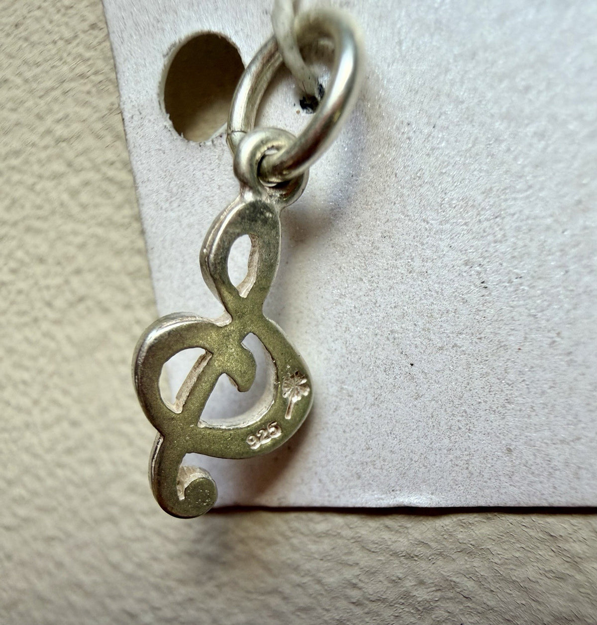 Dogeared 925 Sterling Silver Charm Pendant Music Note 🎵