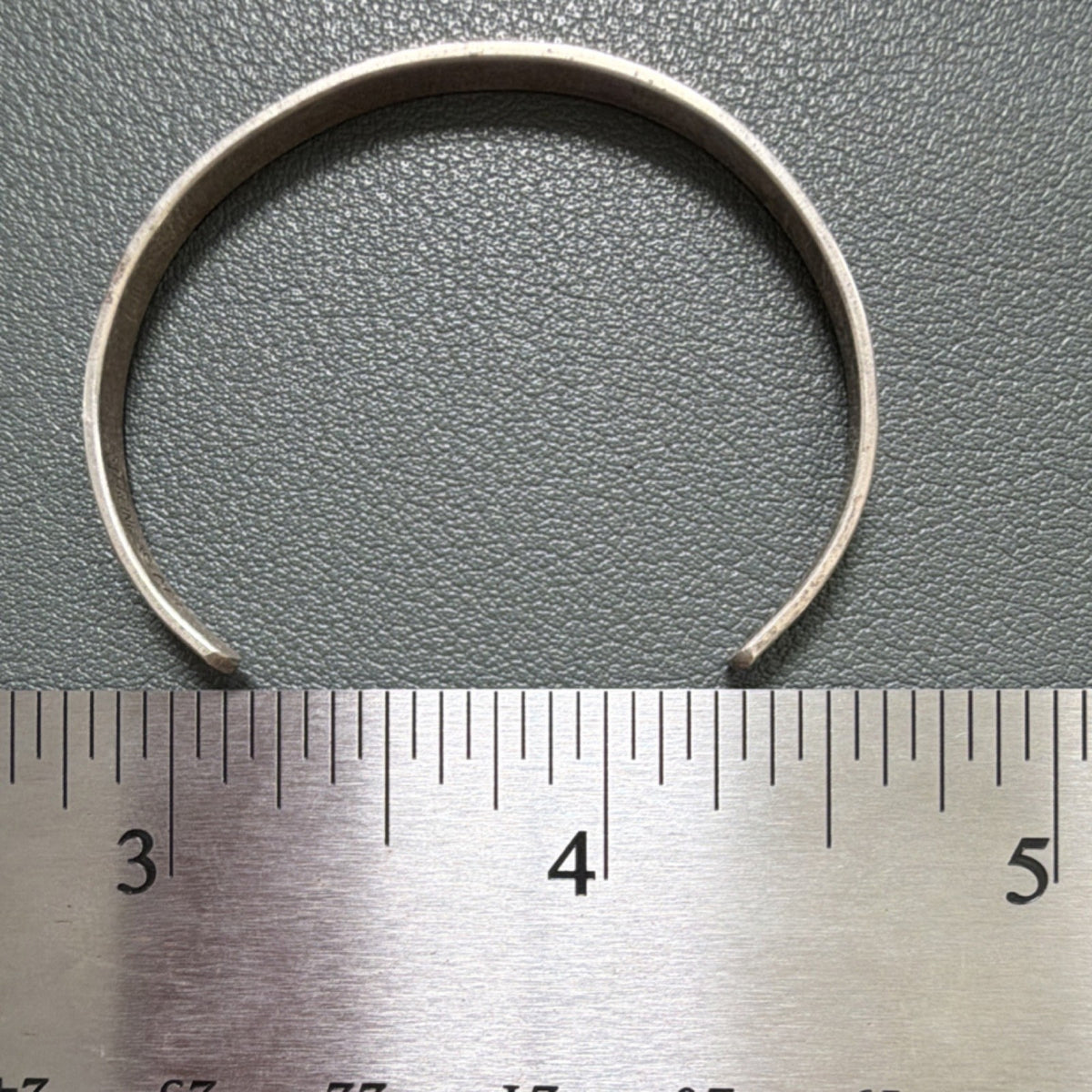 Sterling Silver 925  Engraved ‘sweet pea’ Cuff Bracelet Child size, little girl