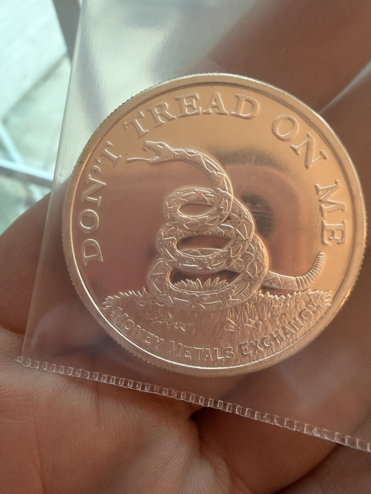Boston Tea Party 1773 1 Troy oz .999 Silver Bullion Round Don't Tread on Me