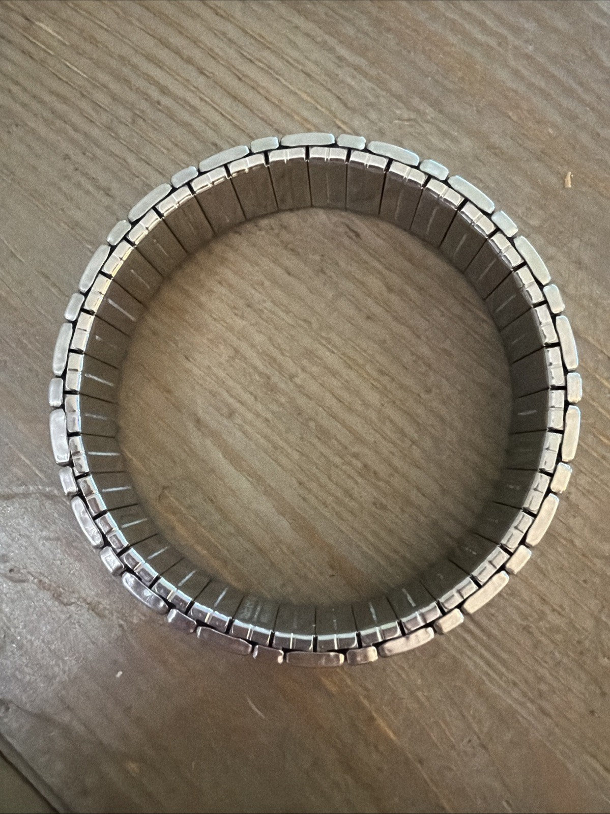Milor Italy Stainless Steel & 18K Gold Expansion Bracelet Stretch