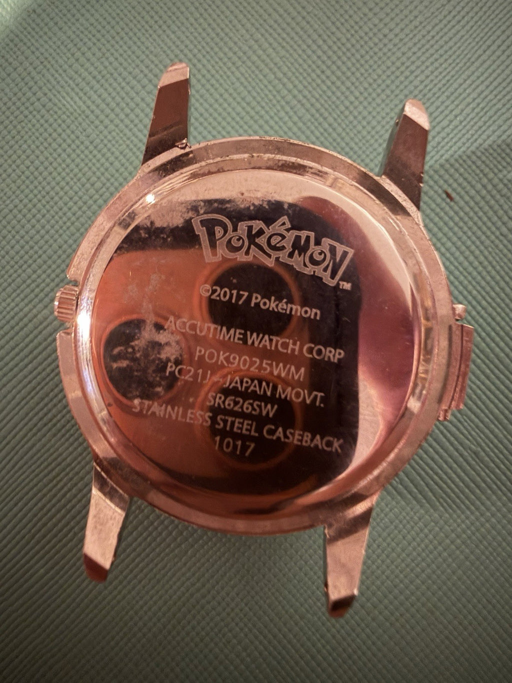 2017 Pokemon Accutime Watch **no Band** Untested