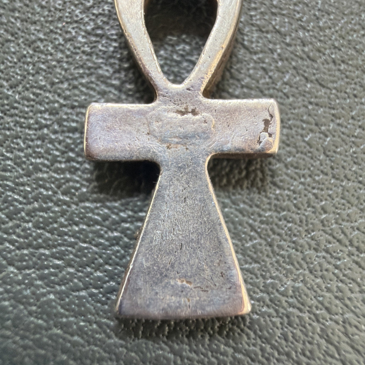 Vintage Necklace Pendant 925 STERLING SILVER  Ankh Egyptian Cross Charm