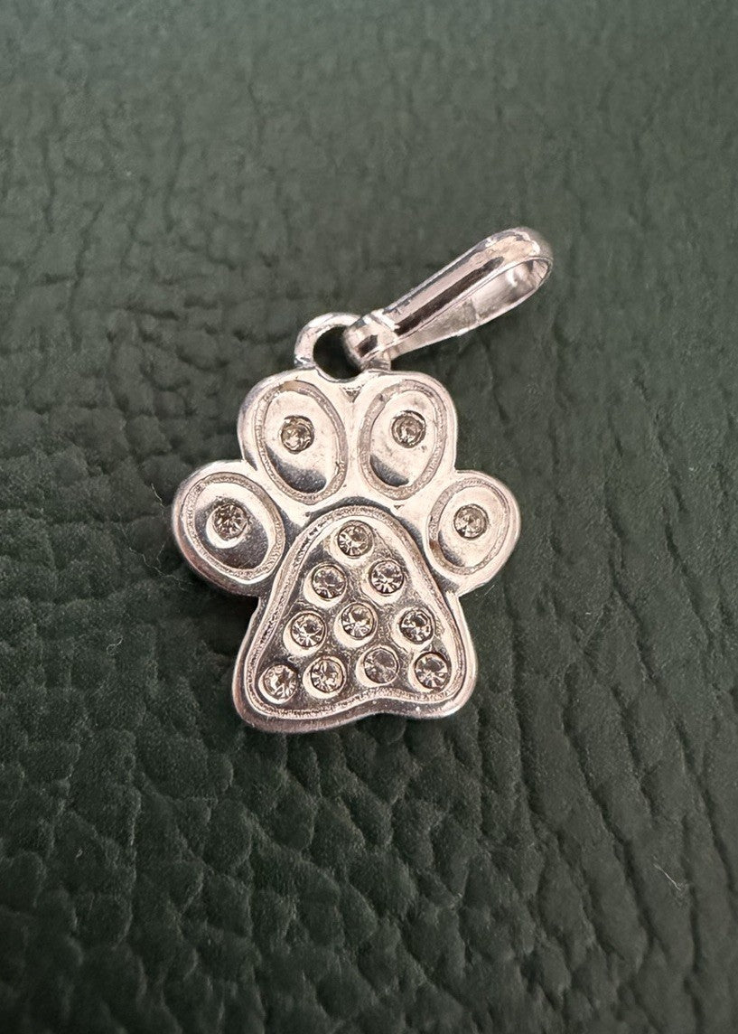 Alex & Ani Sterling Silver 925 Paw Print Charm Or Pendant Pets Dog Cat