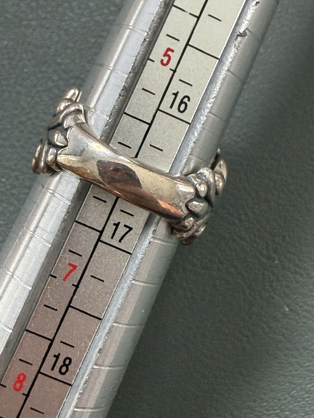 Vintage Retired Carolyn Pollack 925 Sterling Silver  Charoite Ring Sz 6