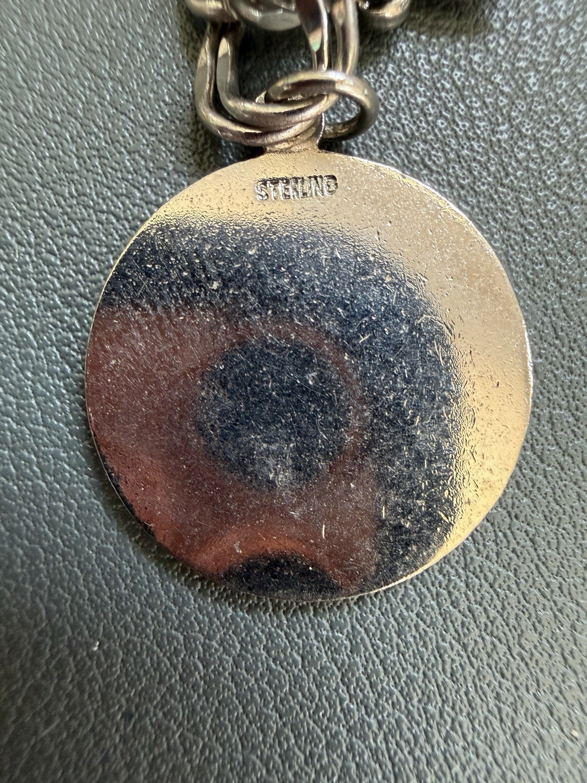 Six Flags Over Mid America Vintage Estate 925 Sterling Silver Charm or Pendant