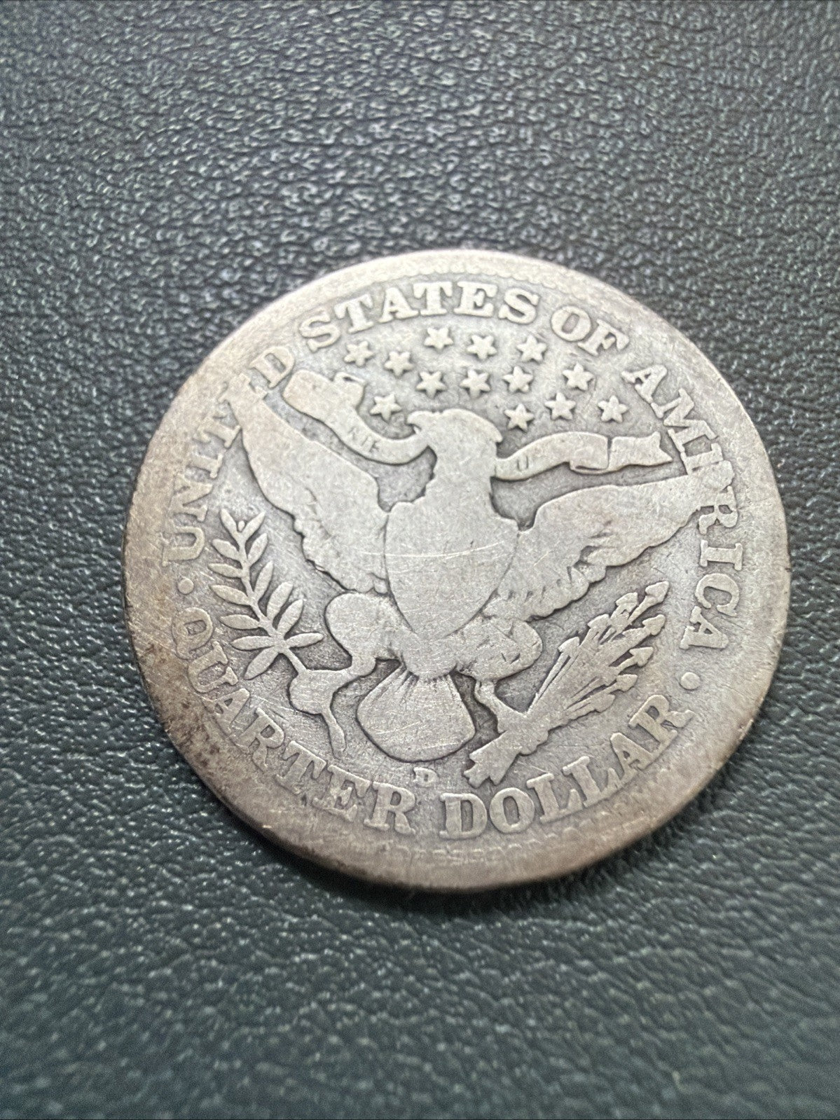 USA Collectible 1916-D barber quarter Silver bullion