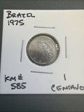 1977 Brazil Centavos - Great Condition