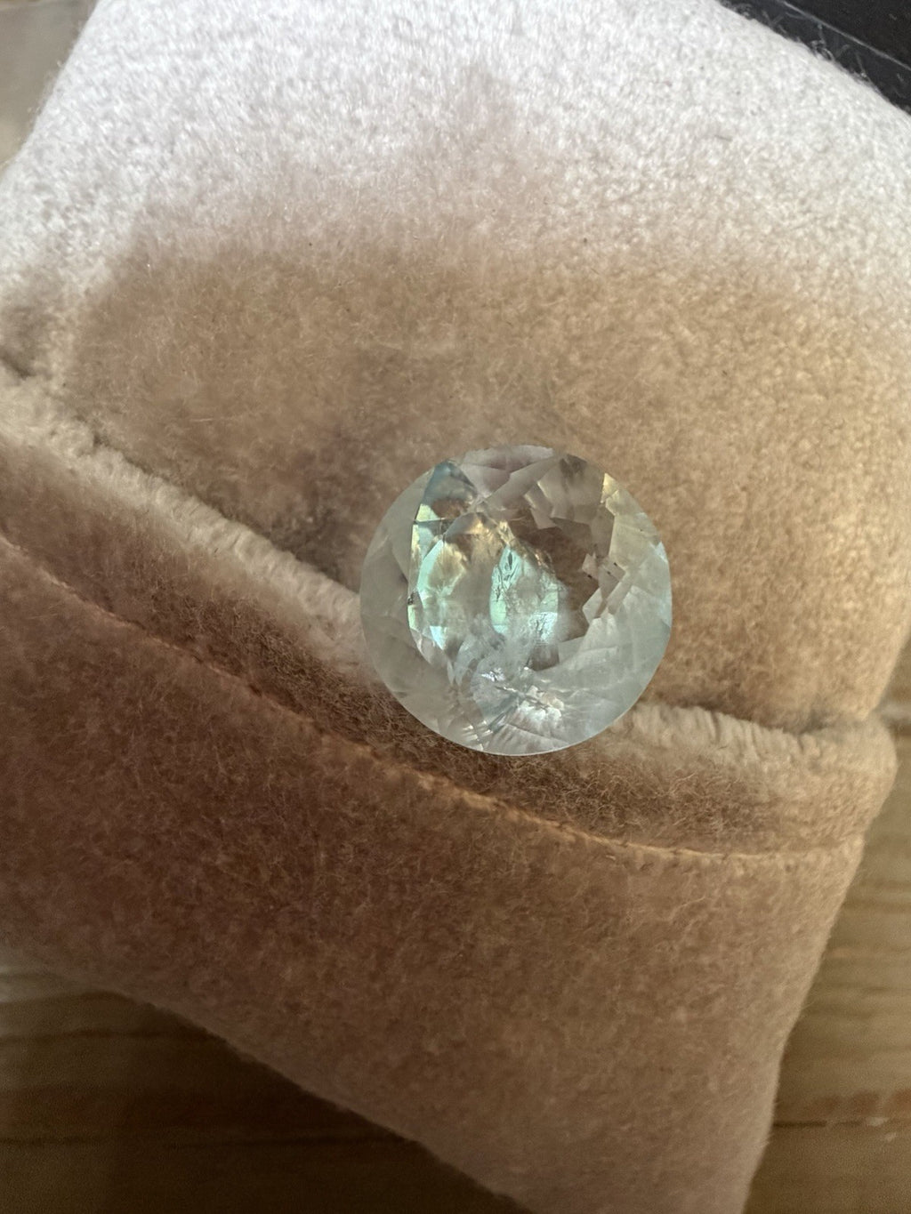 12mm Round Sky Blue Topaz Loose Gemstone