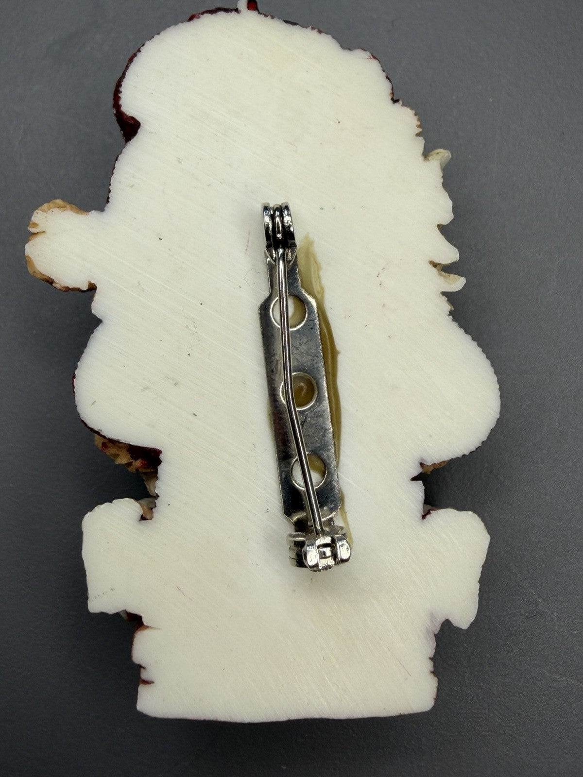 Vintage Boyds Bear Holiday Santa Christmas Pin Brooch Resin Retired 