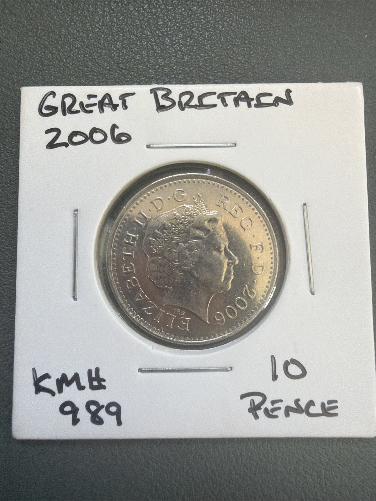 Great Britain 10 Pence 2006 - Lion - Queen Elizabeth II - Great Shape