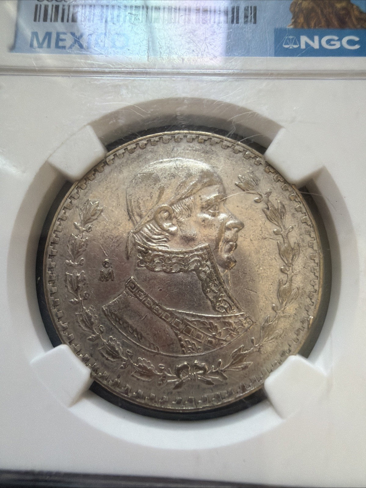 1966 Mo Mexico 1 Peso Silver Coin NGC Genuine Cert
