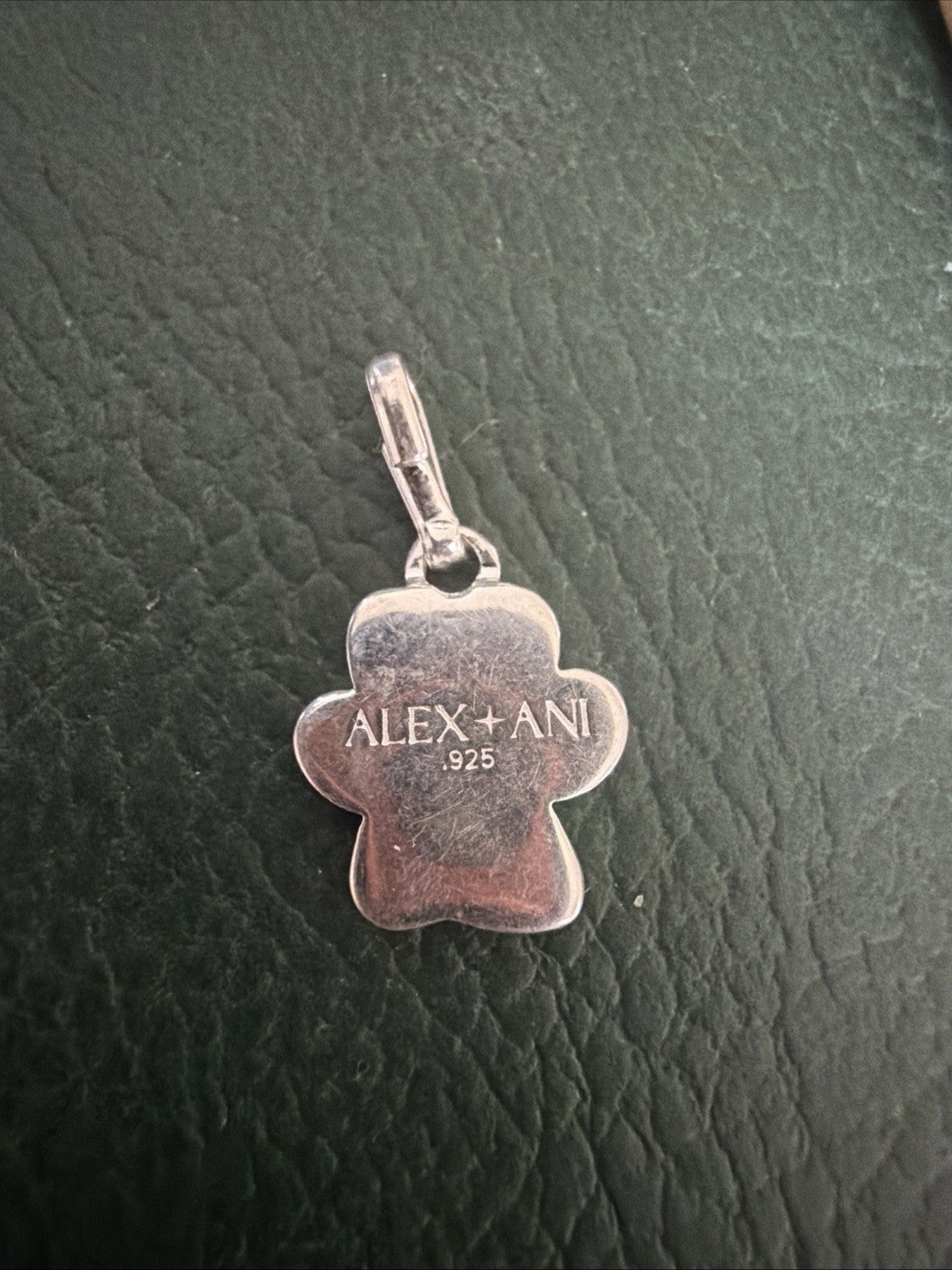 Alex & Ani Sterling Silver 925 Paw Print Charm Or Pendant Pets Dog Cat