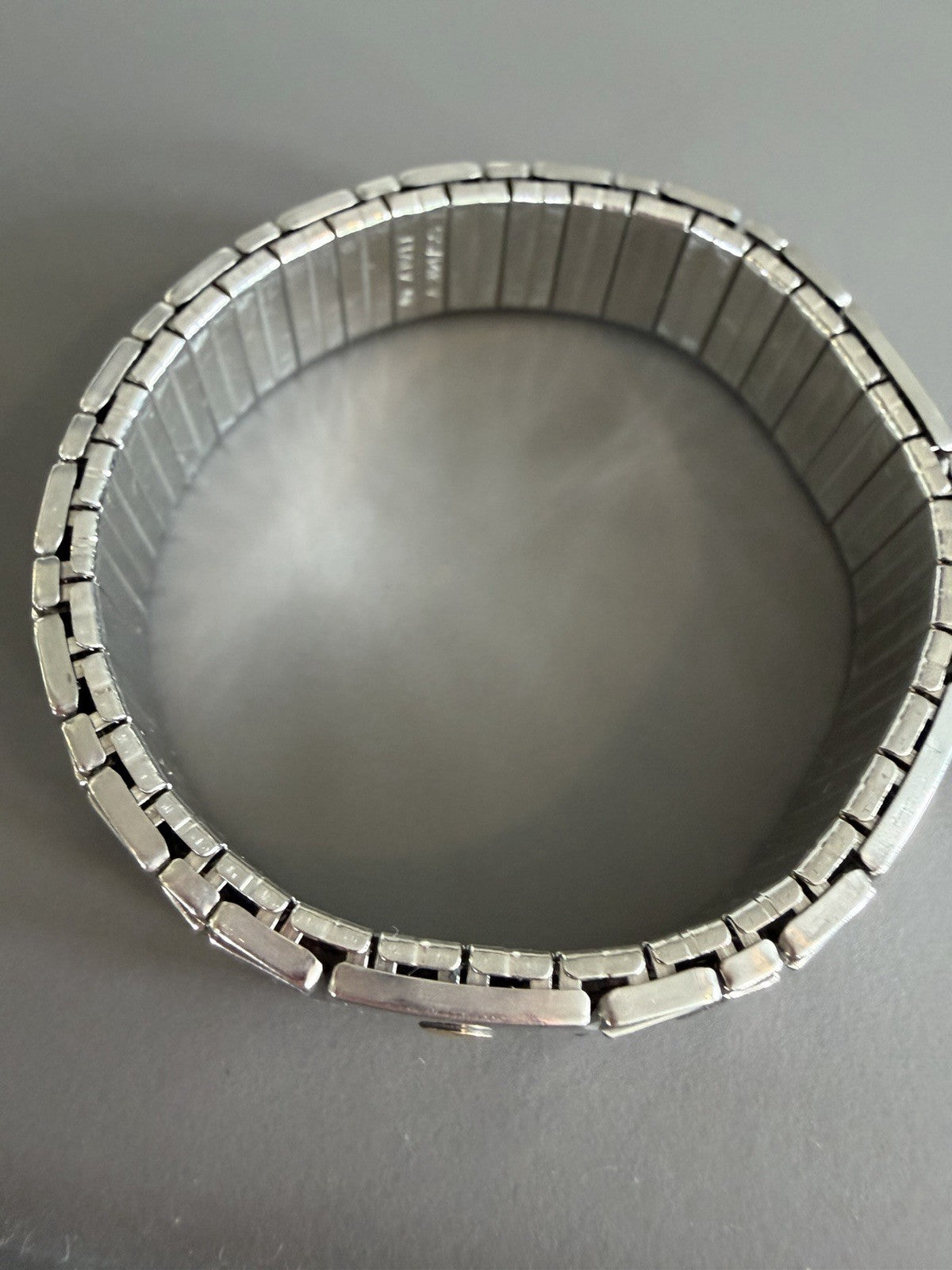 Milor Italy Stainless Steel & 14K YG Stretch Flex Bracelet